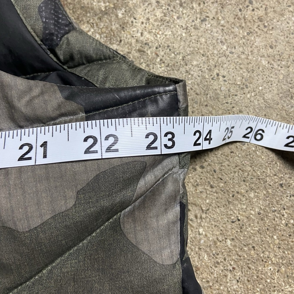North Face 550 Puffer Vest Size Large‎ Multicolor Camouflage Pattern Full Zip - Picture 13 of 13